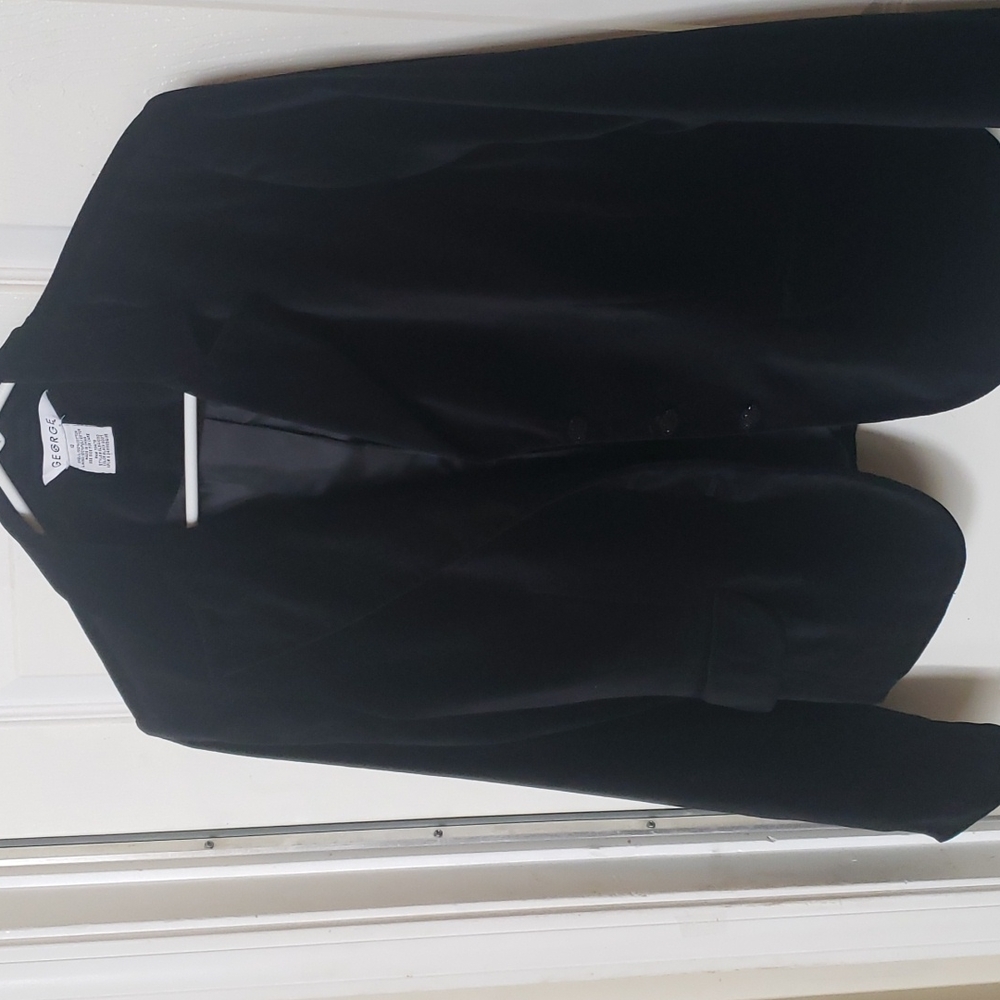 Black Velvet Blazer Sz 12